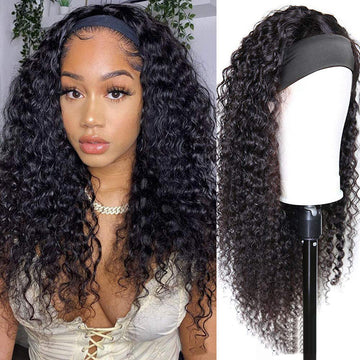 Long Curly Real Hair Turban Great Hairs Wig