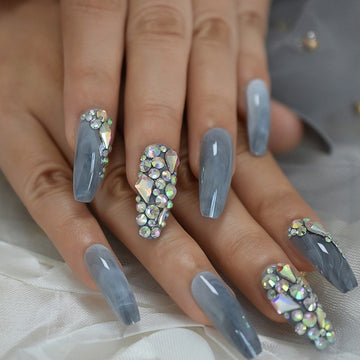 Marbled false Great Hairs nails