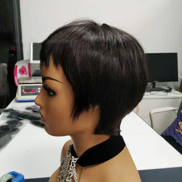 Great Hairs Short Human Wig