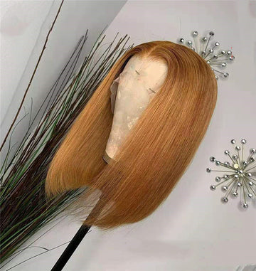 Lace Front Blond Human Great Hairs Wig