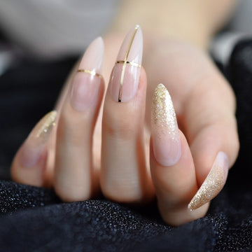 Marbled false Great Hairs nails